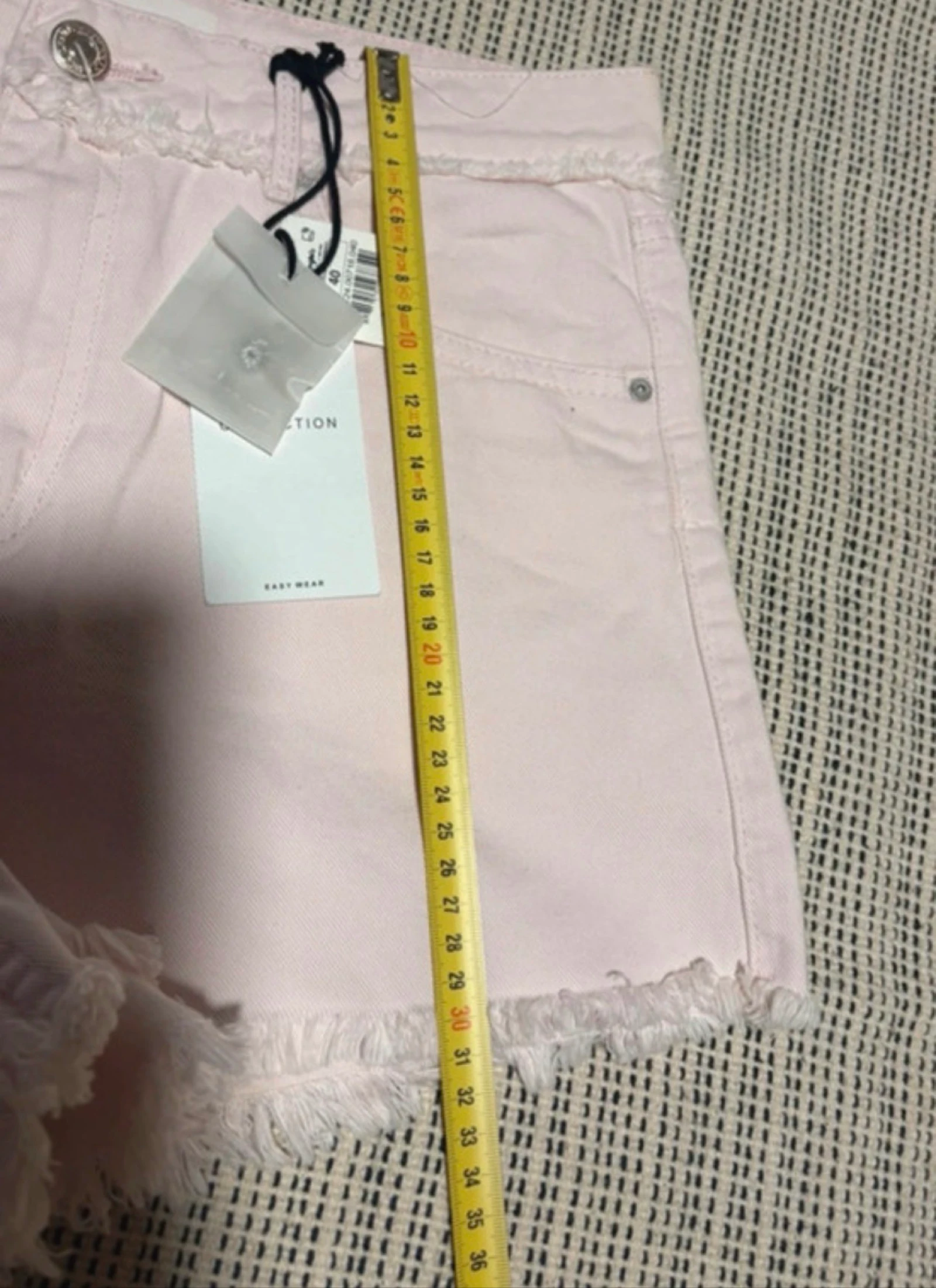 Short denim rosa palo Easy Wear nuevo con etiqueta talla 40 – photo 10